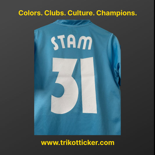 Japp Stam Original Trikot Lazio Rom 02/03 M Home