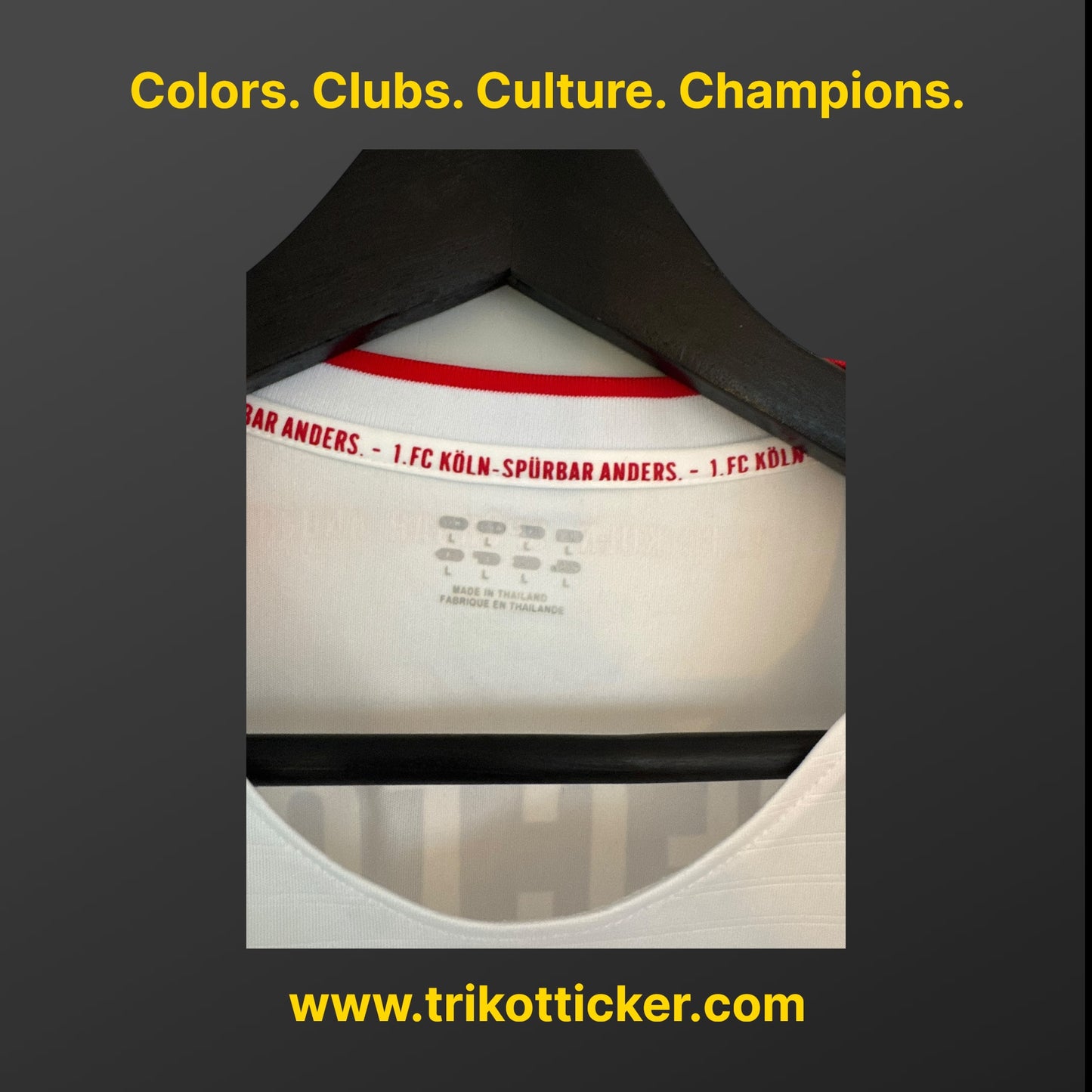 Jonas Hector Original Trikot 1. FC Köln 19/20 L Home Deutschland Bundesliga