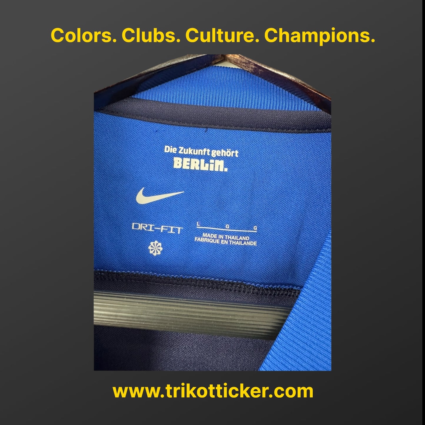 Florian Niederlechner Original Trikot Hertha BSC Berlin 22/23 L Away BNWT Bundesliga Deutschland