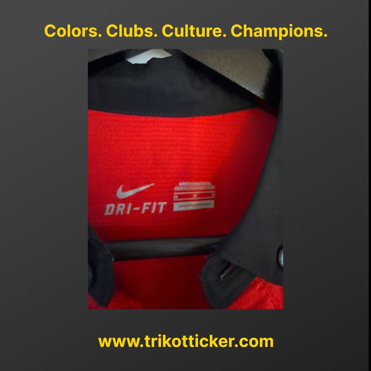 Nemanja Vidic Original Trikot Manchester United FC 13/14 Home M