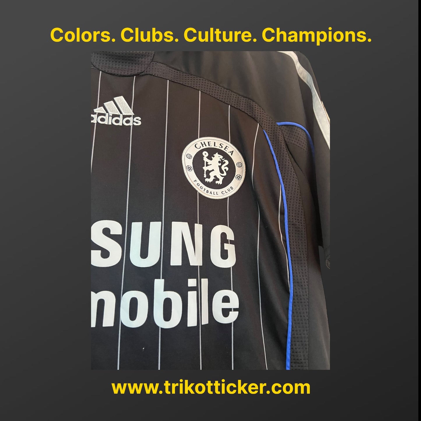 Andriy Shevchenko Original Trikot Chelsea London FC 06/07 M Third England Premier League