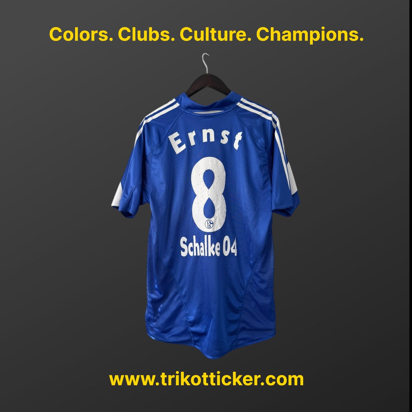 Fabian Ernst Original Trikot FC Schalke 04 04/05 M Home