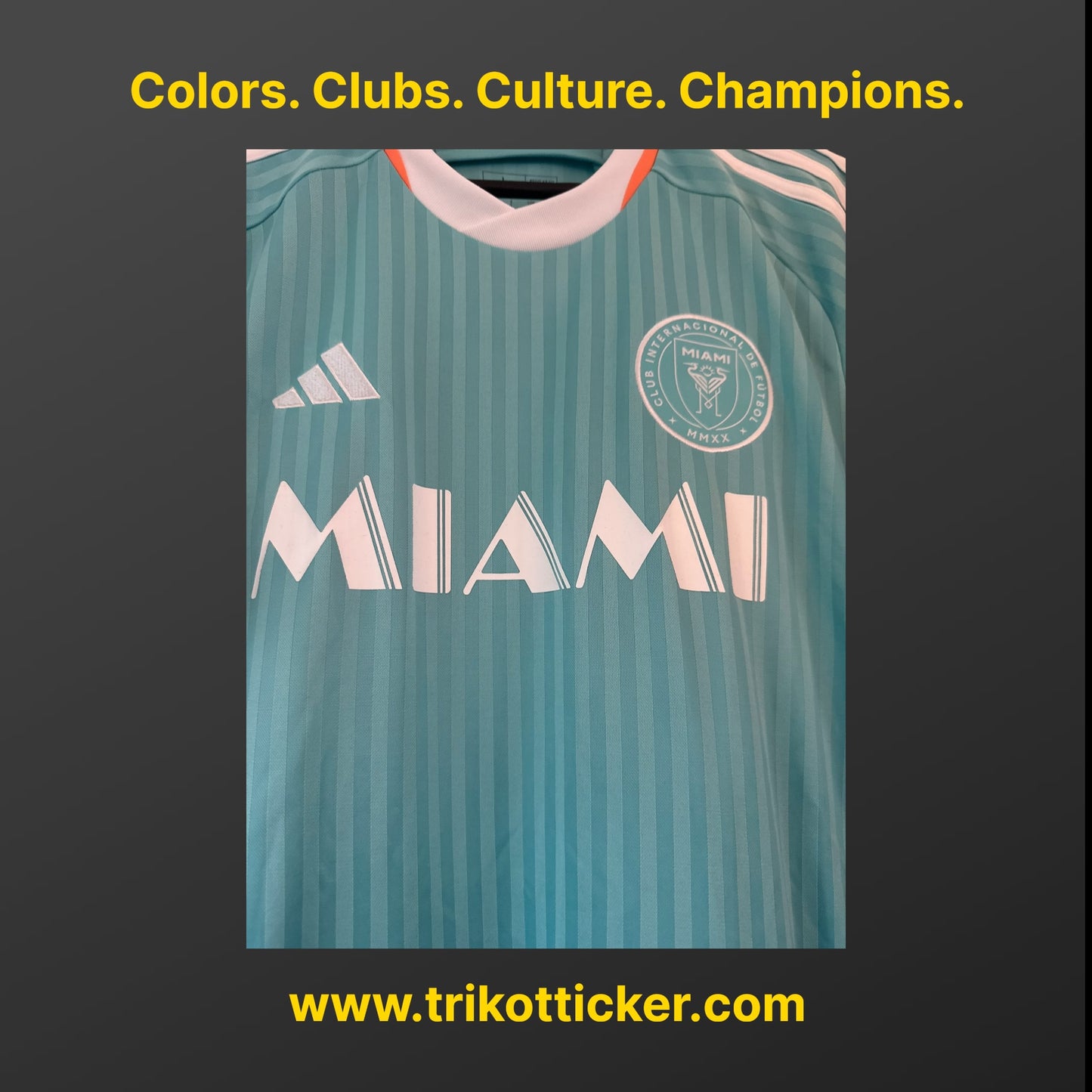 Lionel Messi Original Trikot Inter Miami FC 24/25 L Third USA MLS Coll