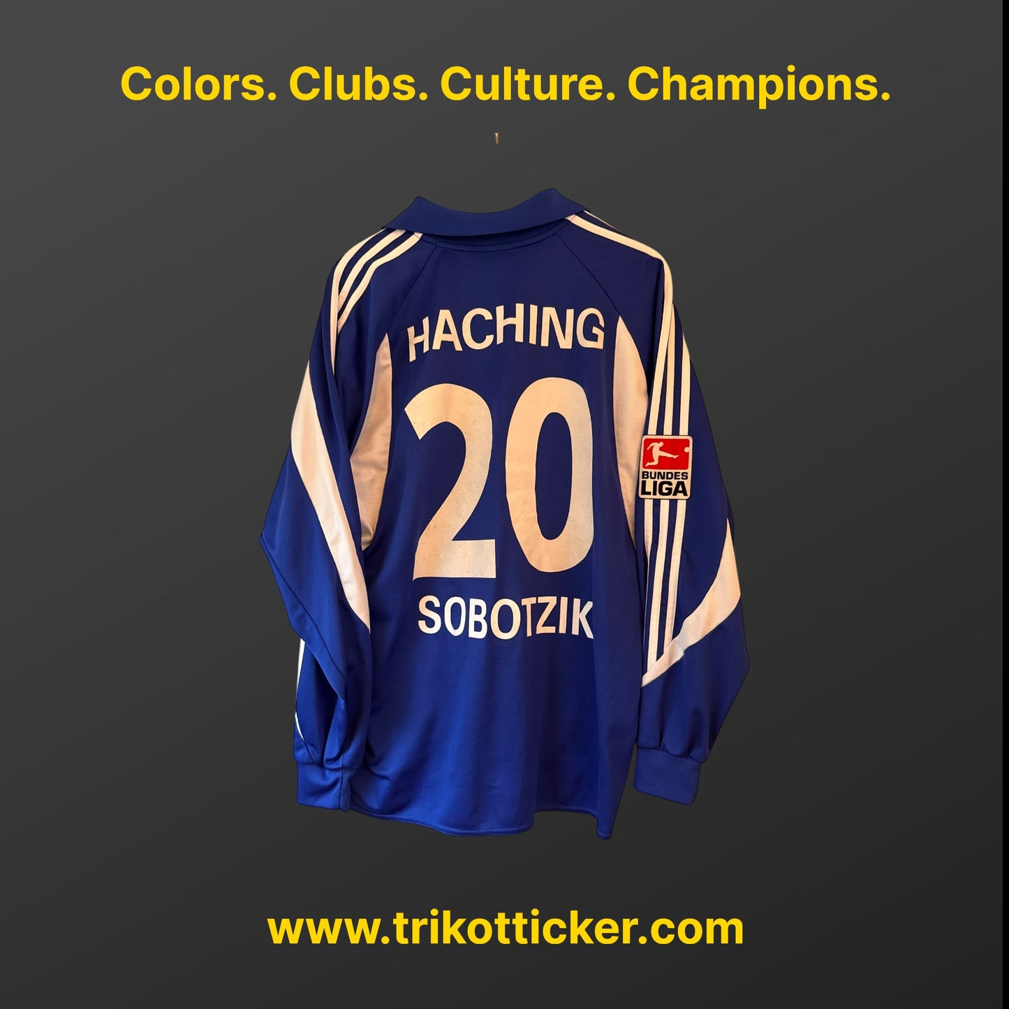 Thomas Sobotzik Original Trikot SpVgg Unterhaching 06/07 L Away