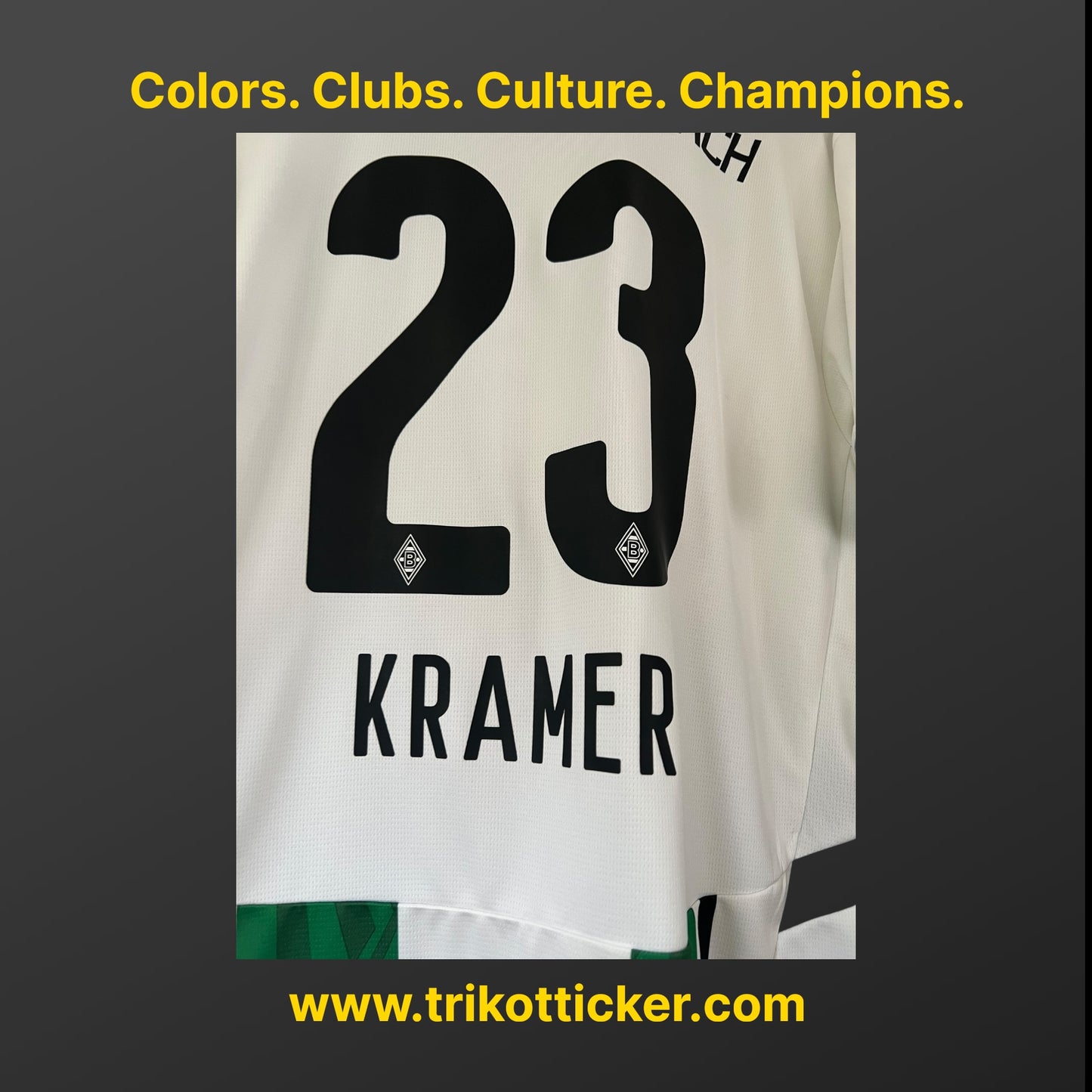Christoph Kramer Orginal Trikot Borussia Mönchengladbach 24/25 L Home Deutschland Bundesliga