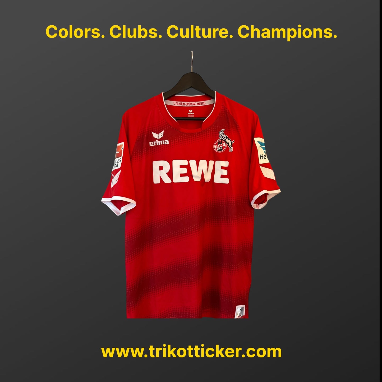 Jonas Hector Original Trikot 1.FC Köln 15/16 Away L