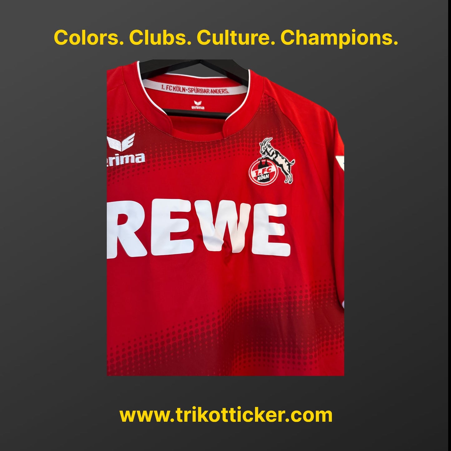 Jonas Hector Original Trikot 1.FC Köln 15/16 Away L