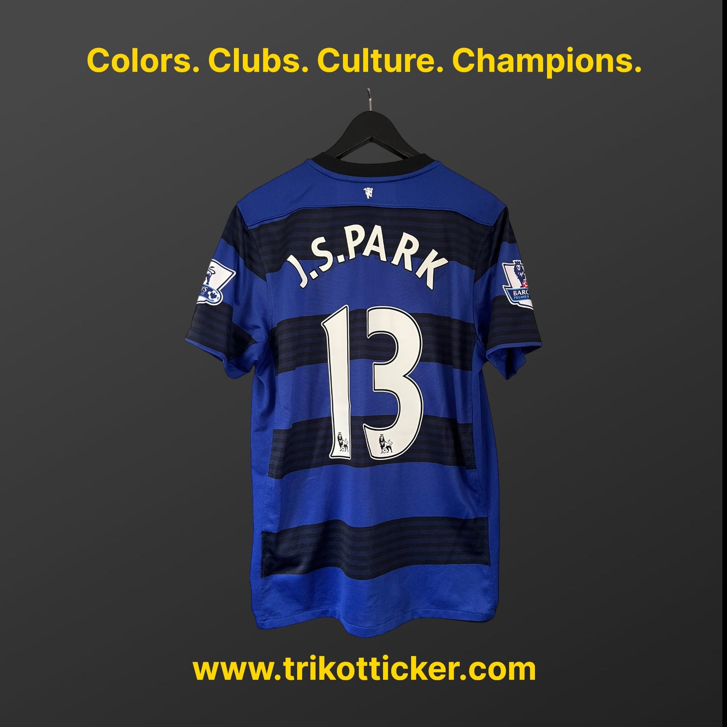 Ji-Sung Park Original Trikot Manchester United FC 11/12 M Away England Premier League