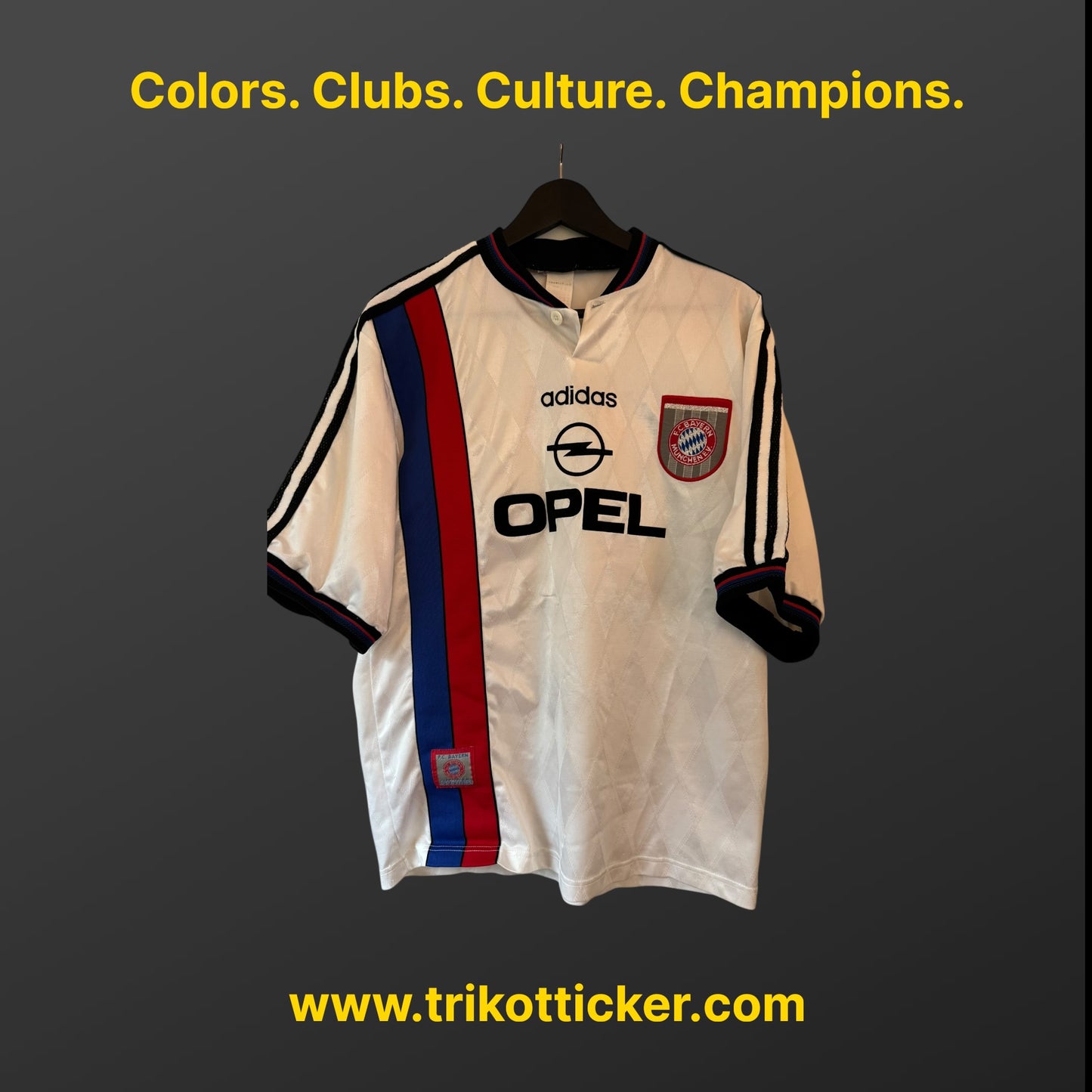 Ruggiero Rizzitelli Trikot Original FC Bayern München 96/97 M Deutschland Bundesliga