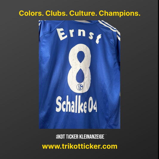 Fabian Ernst Original Trikot FC Schalke 04 04/05 M Home