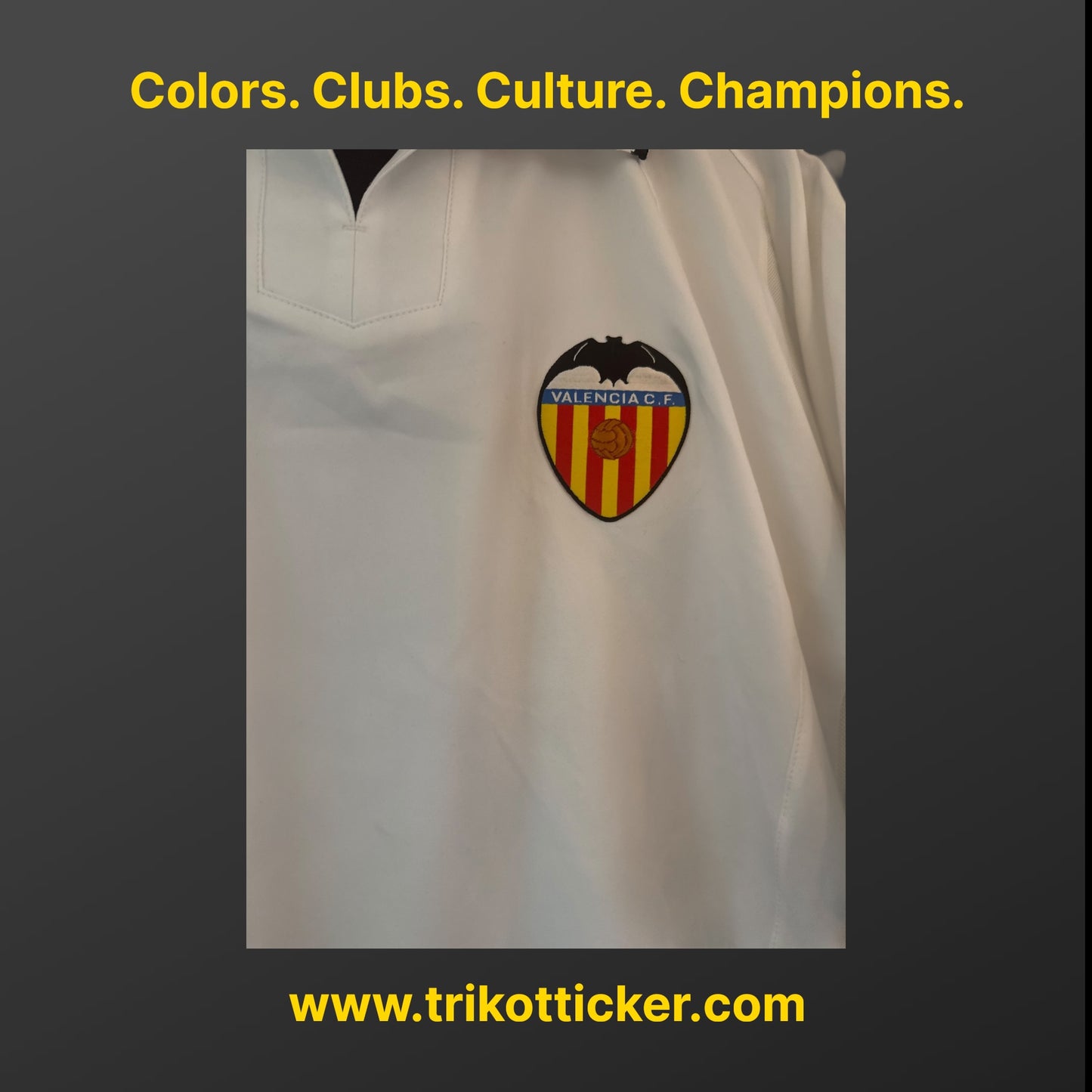 Pablo Aimar Original Trikot Valencia FC 02/03 L Home Spanien La Liga