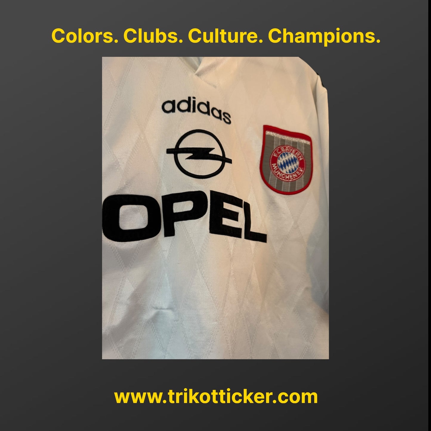 Ruggiero Rizzitelli Trikot Original FC Bayern München 96/97 M Deutschland Bundesliga