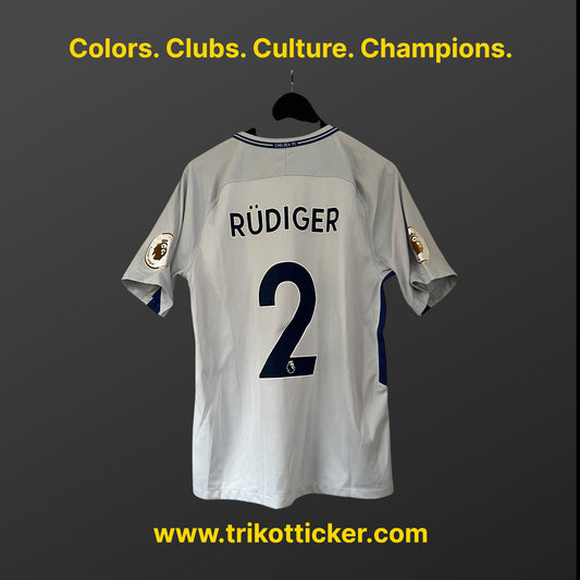 Antonio Rüdiger Original Trikot Chelsea London FC 17/18 M Away England Premier League