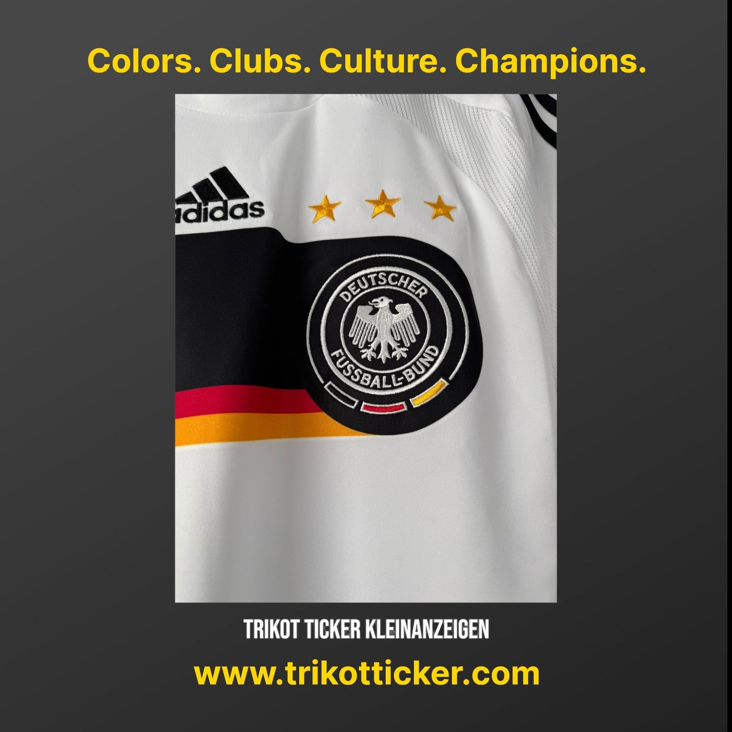 Lukas Podolski Original Trikot DFB 2008 L Home BNWTInternational Deutschland