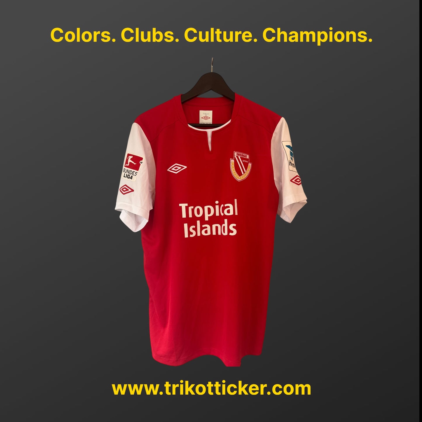 Konstantin Engel Original Trikot FC Energie Cottbus 12/13 M BNWT Home Deutschland Bundesliga