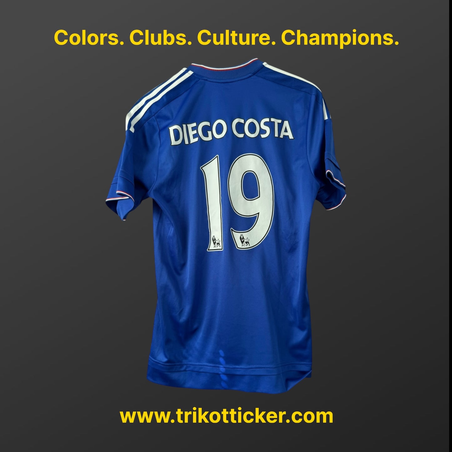 Diego Costa Original Trikot Chelsea London FC 15/16 M Home England Premier League