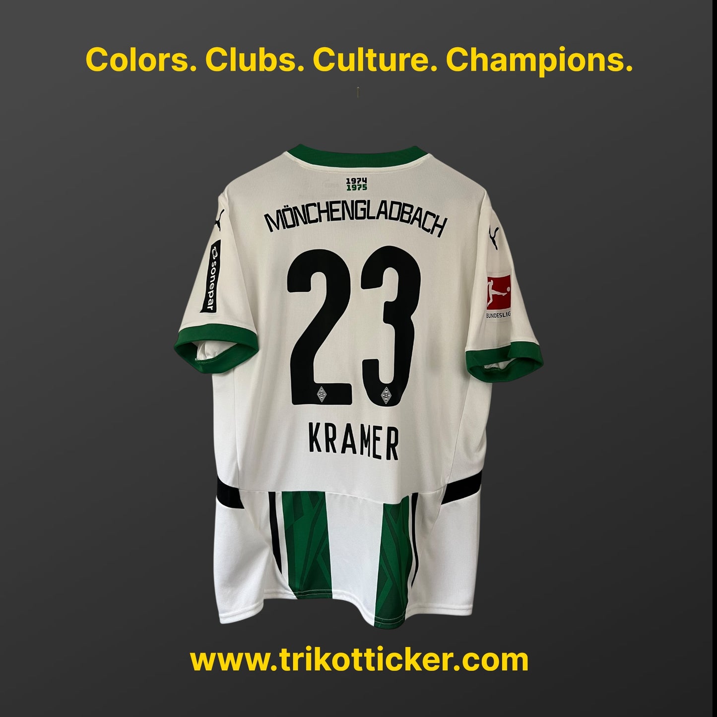 Christoph Kramer Orginal Trikot Borussia Mönchengladbach 24/25 L Home Deutschland Bundesliga