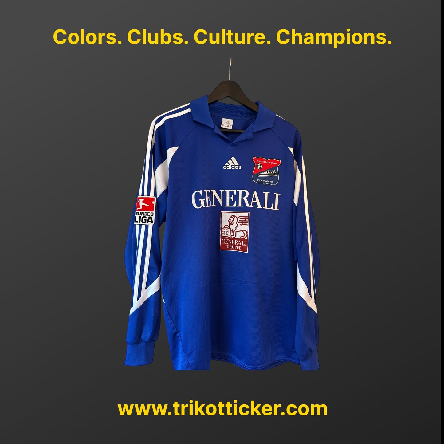 Thomas Sobotzik Original Trikot SpVgg Unterhaching 06/07 L Away