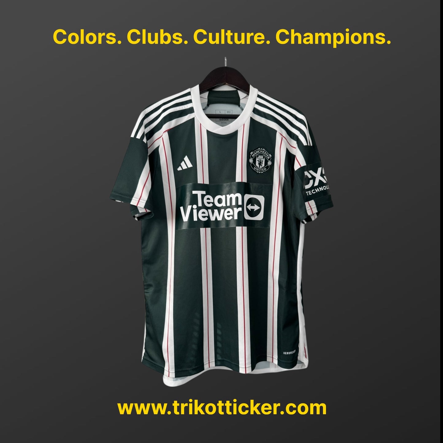 Kobbie Mainoo Original Trikot Manchester United FC 23/24 L Away England Premier League