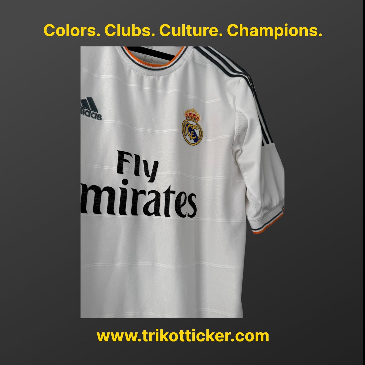 Raphael Varane Original Trikot Real Madrid CF 13/14 L Home Spanien La Liga