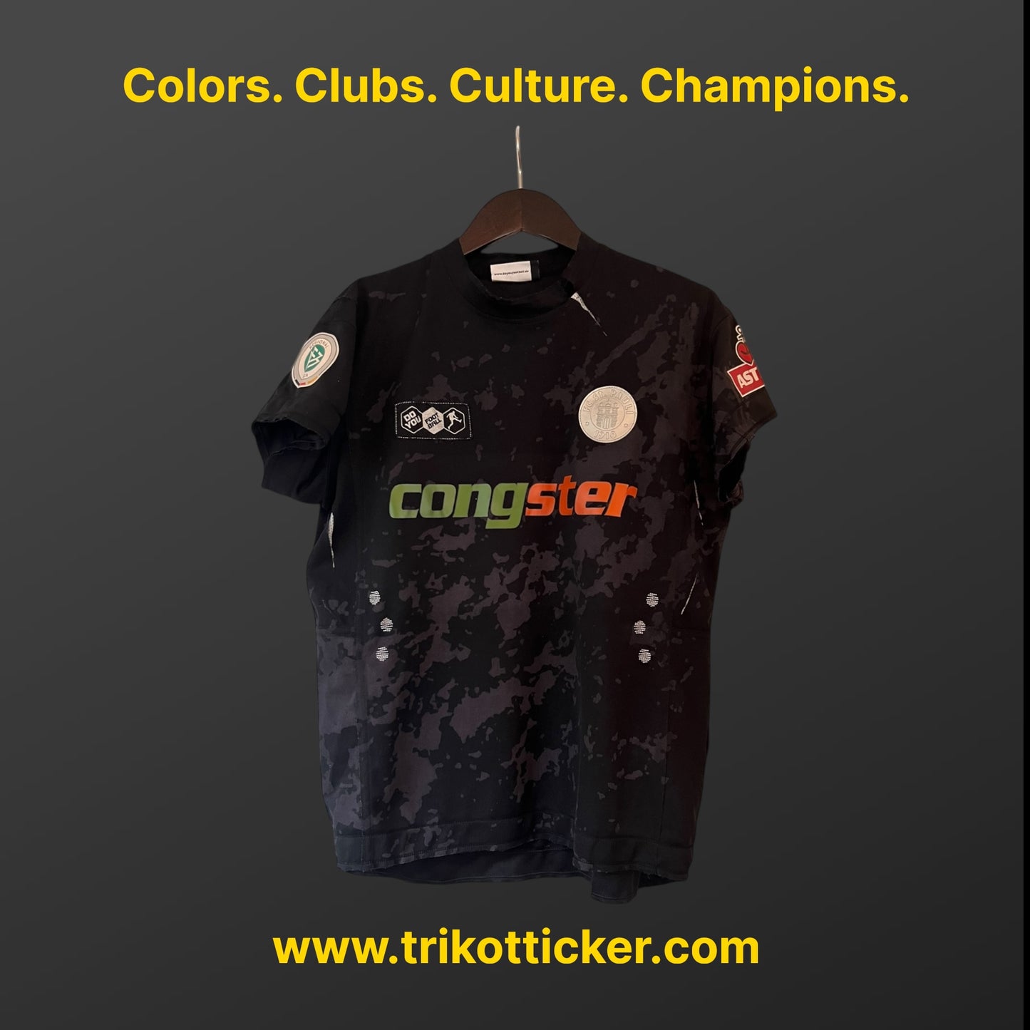 Charles Takyi Original Trikot FC St. Pauli 06/07 L Home Deutschland Bundesliga