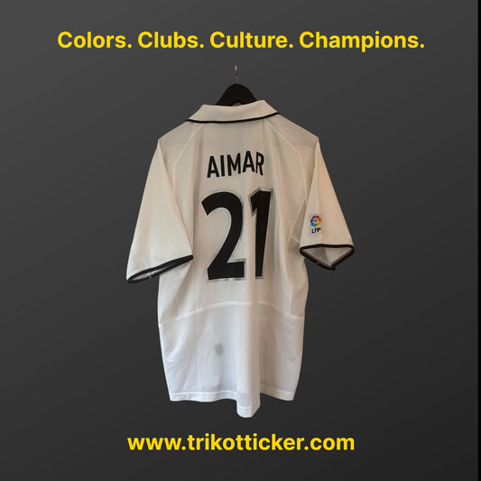 Pablo Aimar Original Trikot Valencia FC 02/03 L Home Spanien La Liga