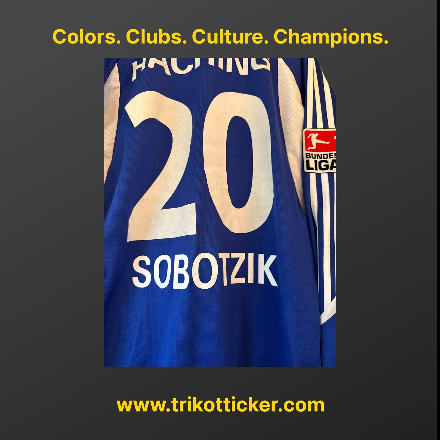 Thomas Sobotzik Original Trikot SpVgg Unterhaching 06/07 L Away