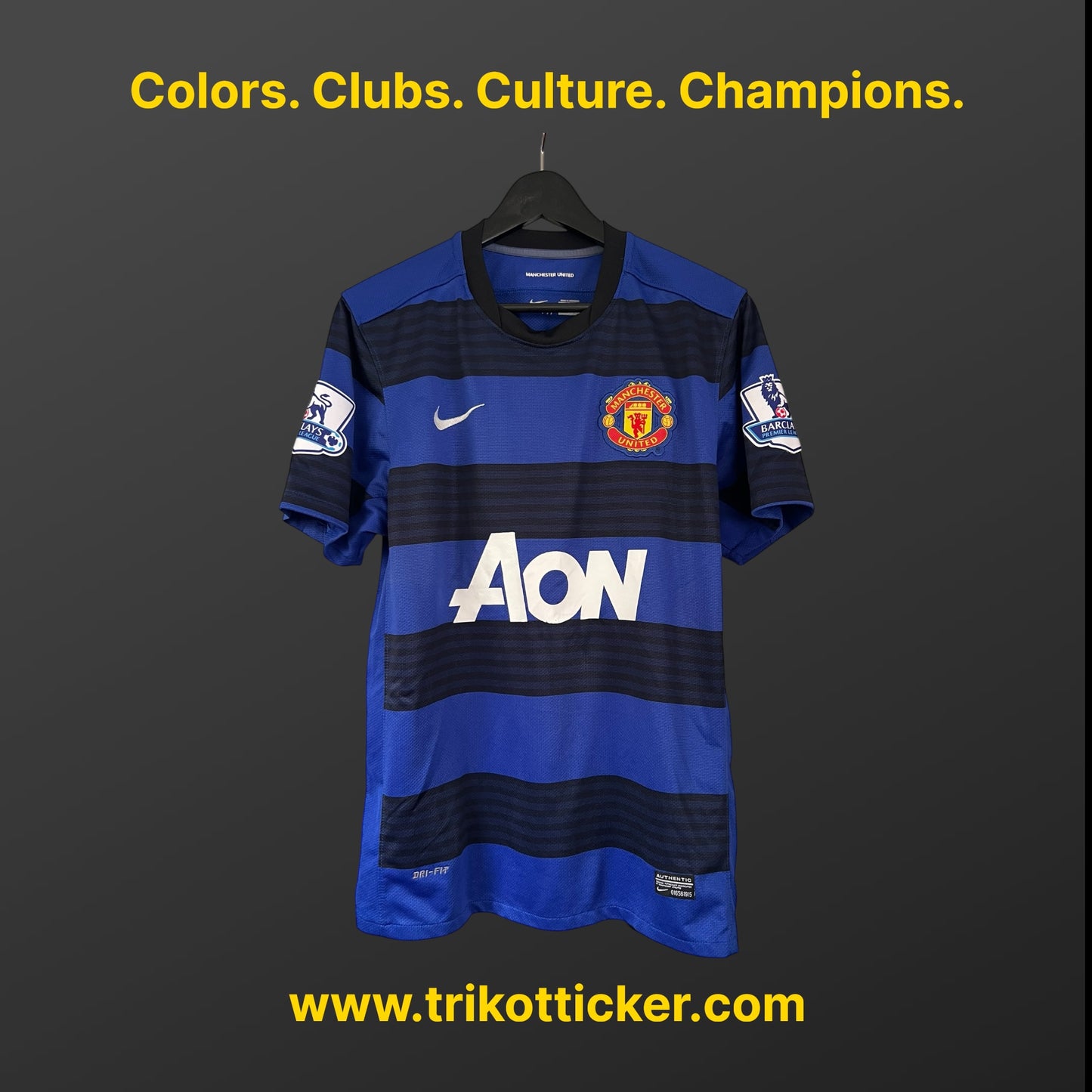 Ji-Sung Park Original Trikot Manchester United FC 11/12 M Away England Premier League