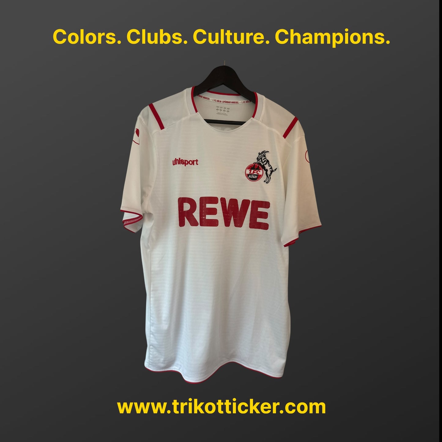 Jonas Hector Original Trikot 1. FC Köln 19/20 L Home Deutschland Bundesliga