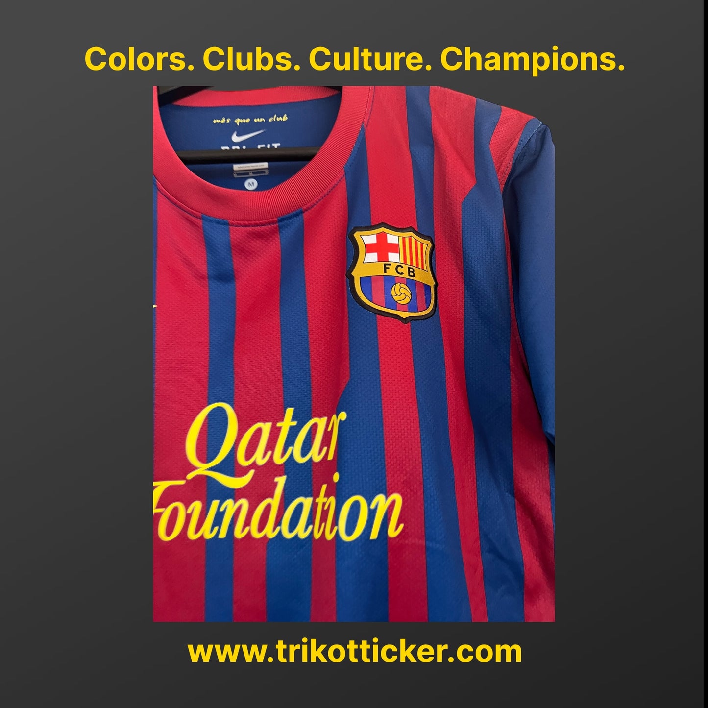 Lionel Messi Original Trikot FC Barcelona 11/12 M Spanien La Liga