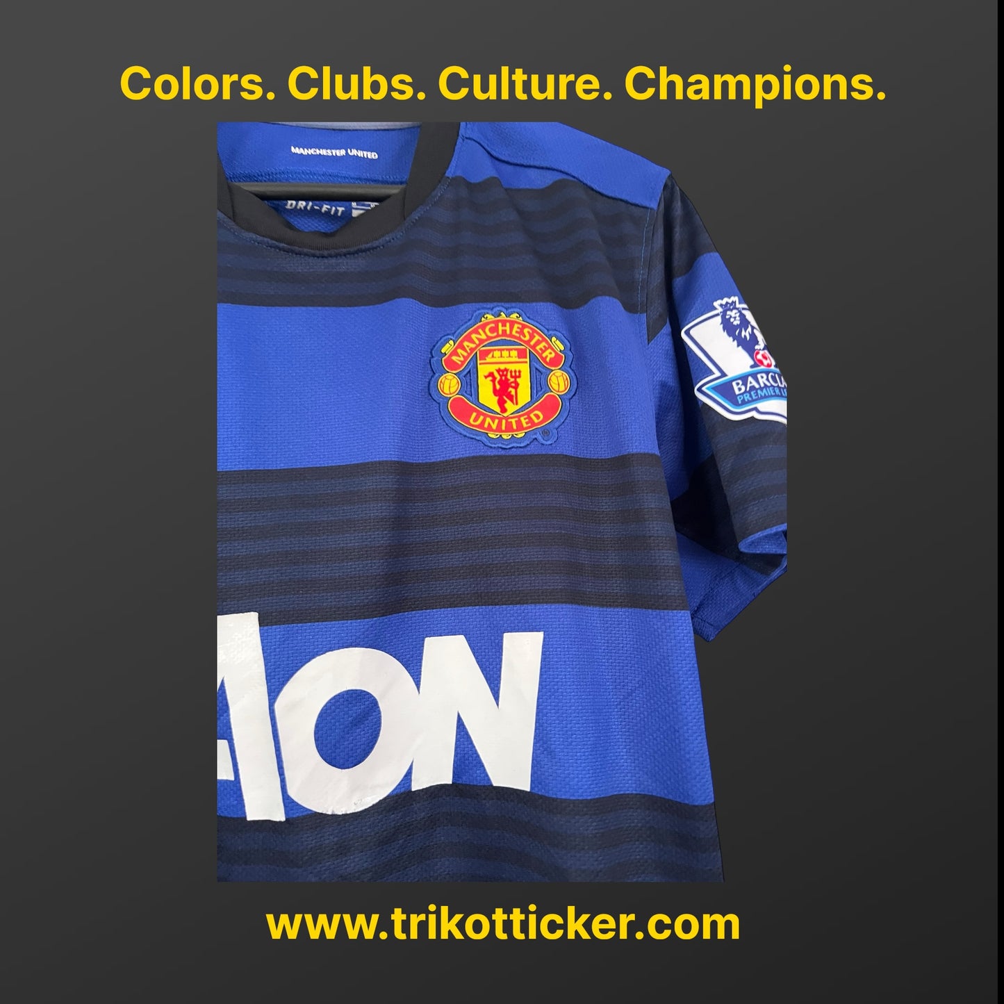 Ji-Sung Park Original Trikot Manchester United FC 11/12 M Away England Premier League