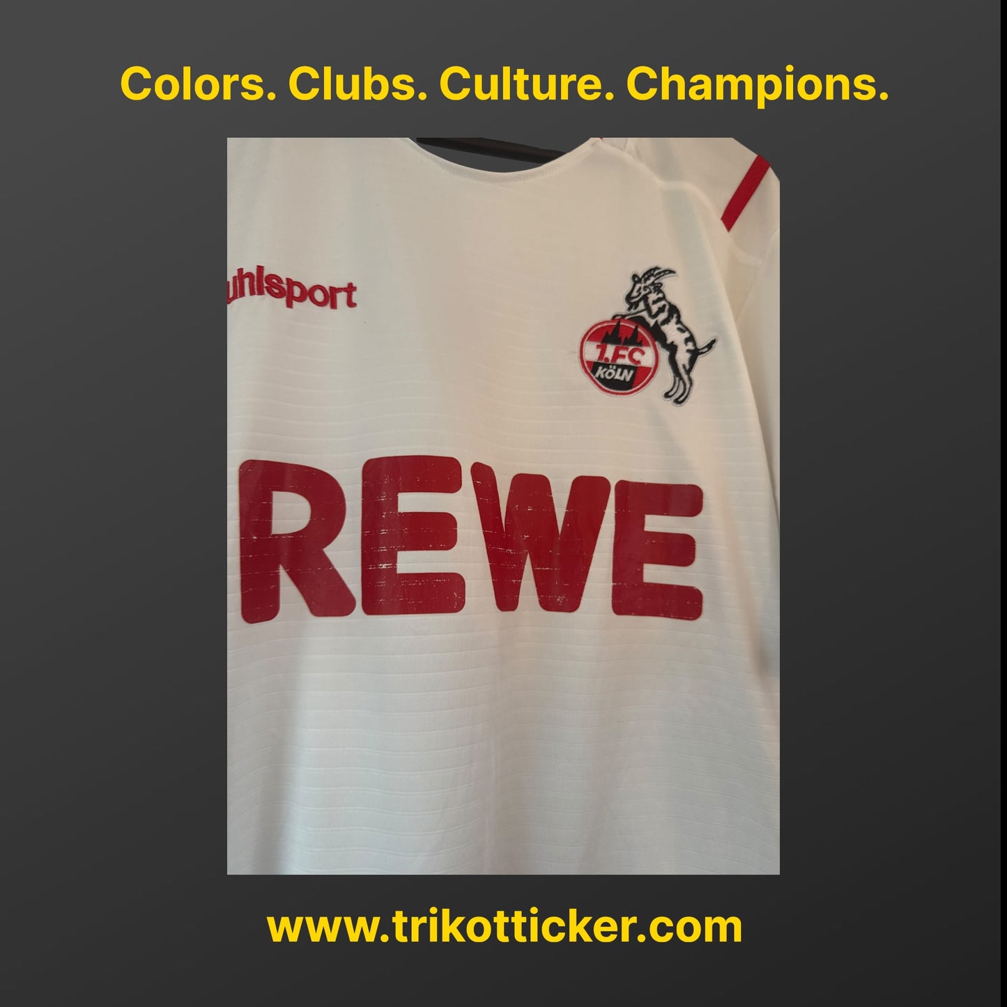 Jonas Hector Original Trikot 1. FC Köln 19/20 L Home Deutschland Bundesliga