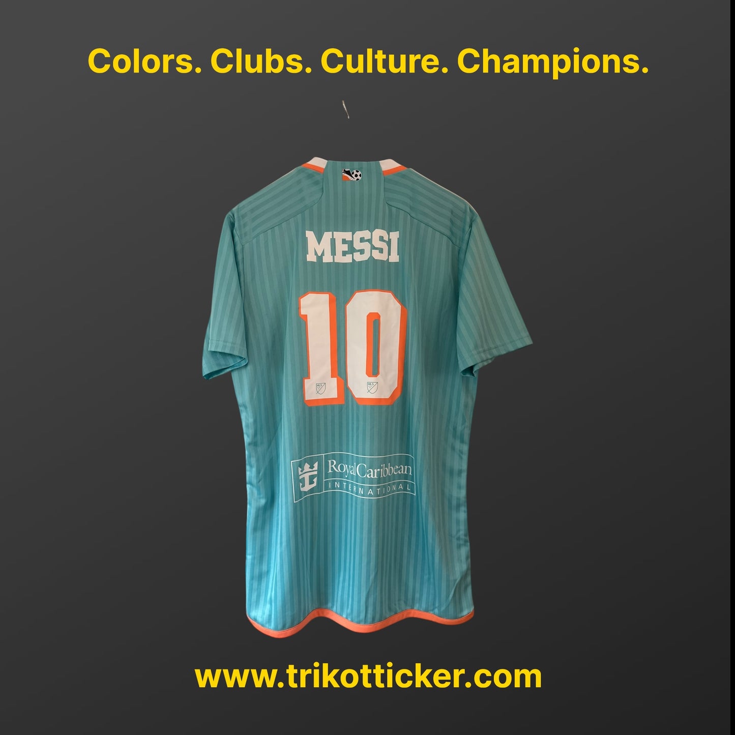 Lionel Messi Original Trikot Inter Miami FC 24/25 L Third USA MLS Coll
