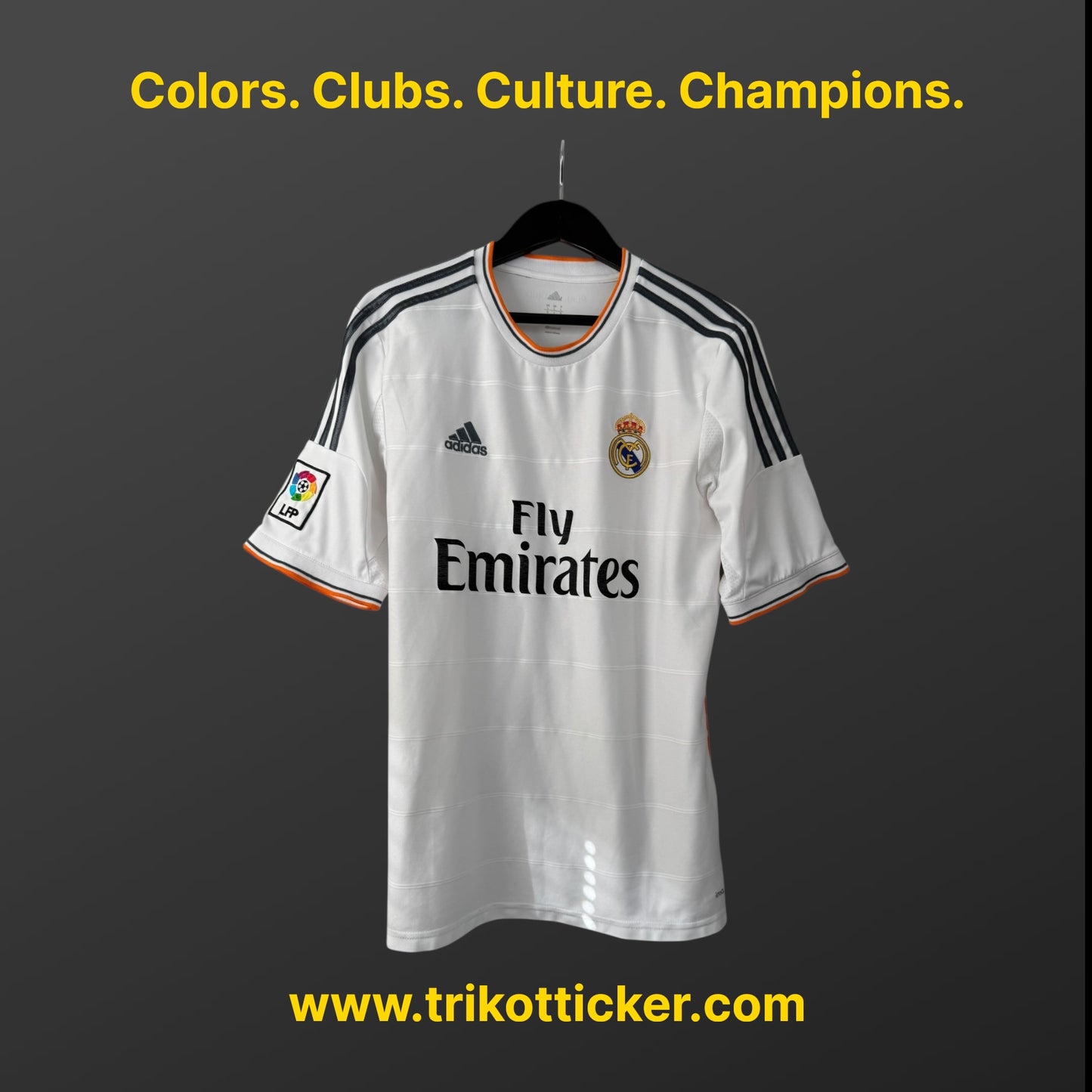 Raphael Varane Original Trikot Real Madrid CF 13/14 L Home Spanien La Liga