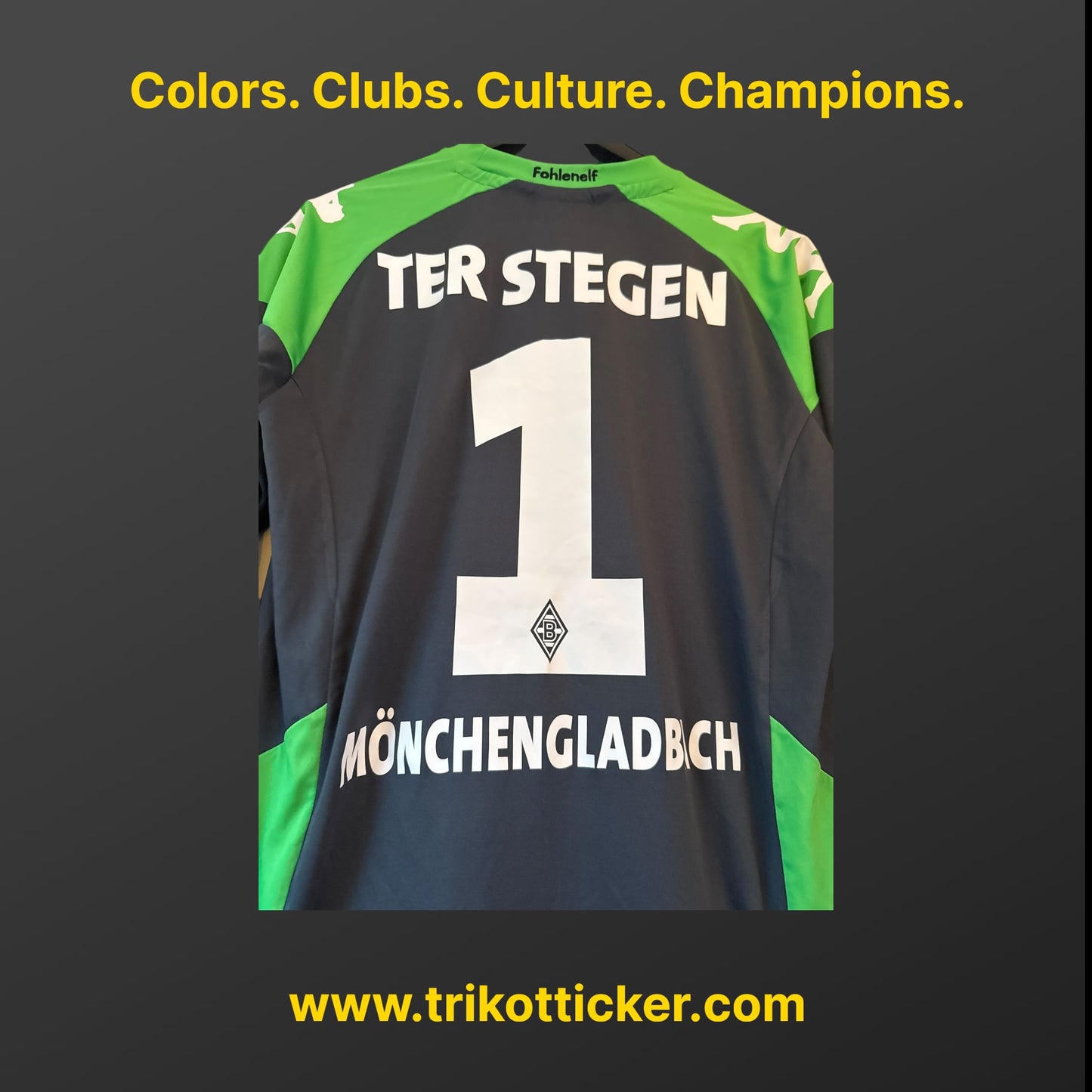 Marc Andre ter Stegen Original Trikot Borussia Mönchengladbach 13/14 M