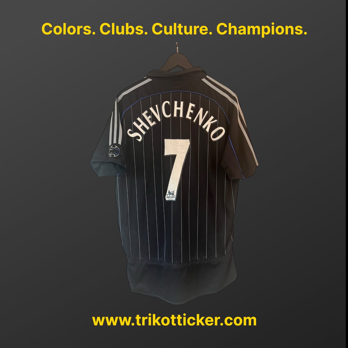 Andriy Shevchenko Original Trikot Chelsea London FC 06/07 M Third England Premier League